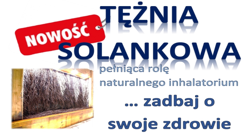 Nowość - tężnia solankowa