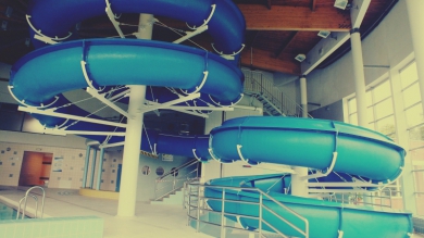 Trwa coroczny przegląd zjeżdżalni