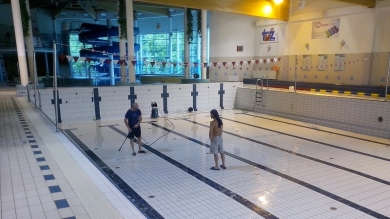 Przestój technologiczny na basenie w roku 2016